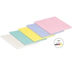 Aqualine universele huishouddoekjes ft 38 x 38 cm, geassorteerde kleuren, pak van 6 stuks