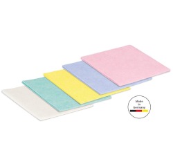 Aqualine chiffons vaiselles universels, ft 38 x 38 cm, couleurs assorties, paquet de 6 pièces