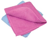 Aqualine universelle Mikrofasertücher, Größe 31 x 33 cm, 2er-Pack