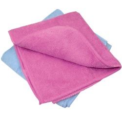 Aqualine universal microfiber cloths, size 31 x 33 cm, pack of 2 pieces