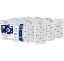 Tork papier toilette Optiserve Coreless, 2 plis, 820 feuilles, système T7, blanc, paquet de 24 rouleaux