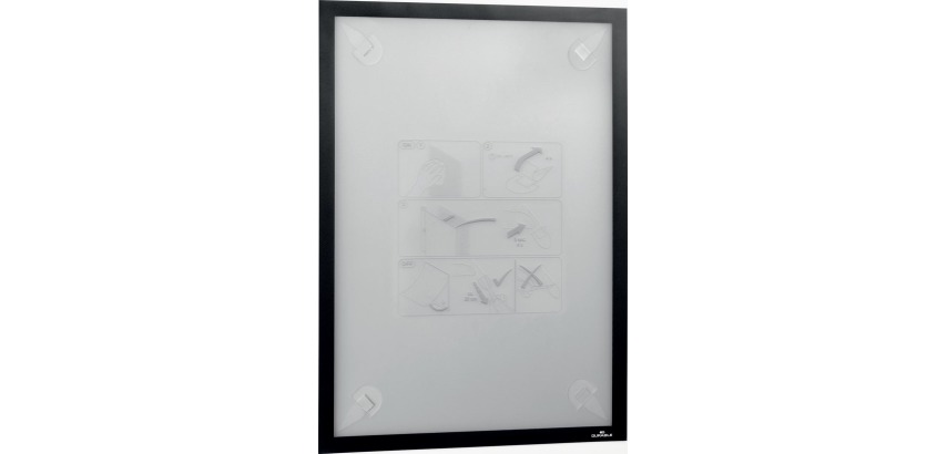 Durable Duraframe Wallpaper zelfklevend kader formaat A3, zwart