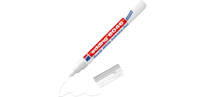 Edding industry marker e-8046 white