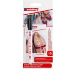 Marqueur Edding 8408 Spécial tissu ogive 1mm noir blister