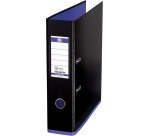 OXFORD MyColour ordner, formaat A4, uit karton, rug van 8 cm, zwart-paars