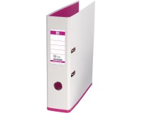 EN_CLASSEUR PP A4 80MM BLANC/ROSE