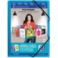 OXFORD Polyvision elastomap, formaat A4, uit PP, transparant blauw