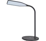 ALBA LED Smart LED desk lamp, with QI charger, black