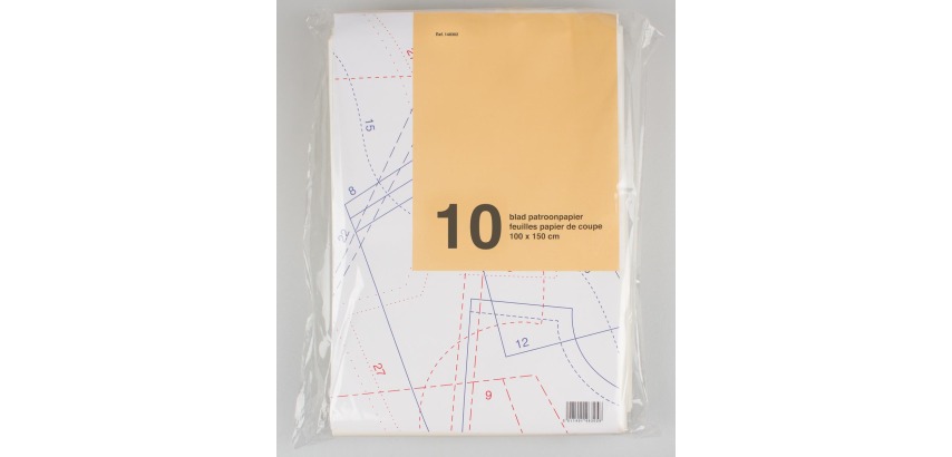 Cutting paper, size 100 x 150 cm, pack of 10 sheets