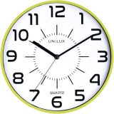 Unilux Pop horloge murale, diamètre 30 cm, vert