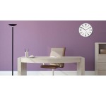 Unilux Wave radio-controlled wall clock Ø30cm silver gray/white