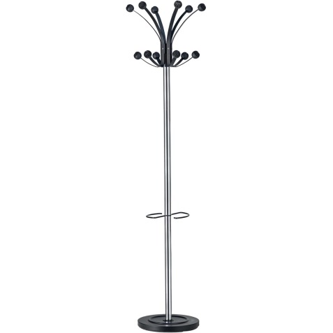 Unilux crochet Hakea, noir et chrome