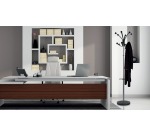 Unilux crochet Hakea, noir et chrome