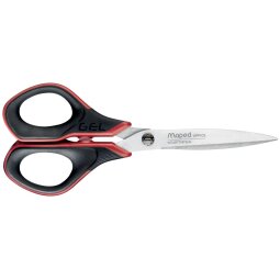 Maped ciseaux Advanced Gel 17 cm noir et rouge