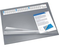 Läufer Synthos sous-main avec couverture, ft 52 x 65 cm, gris