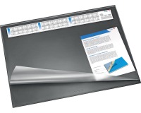 Läufer Synthos sous-main avec couverture, ft 52 x 65 cm, noir