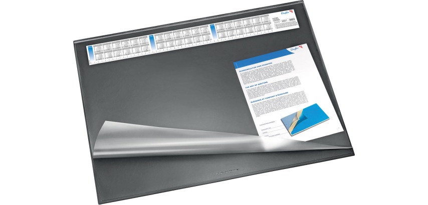 Desk pad SYNTHOS VSP, 52 x 65 cm, black