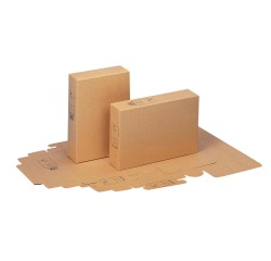 Esselte A4 Archive Box with Brown Print