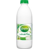 Campina lait demi écrèmé, 1 litre, paquet de 6 bouteilles