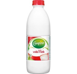 Lait entier Campina 1 L - Carton de 6