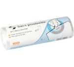 Universal Plus trash bag 10 microns, ft 63 x 70 cm, 50 liters, white, 50 pieces