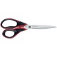 Maped ciseaux Advanced Gel, 21 cm, noir et rouge