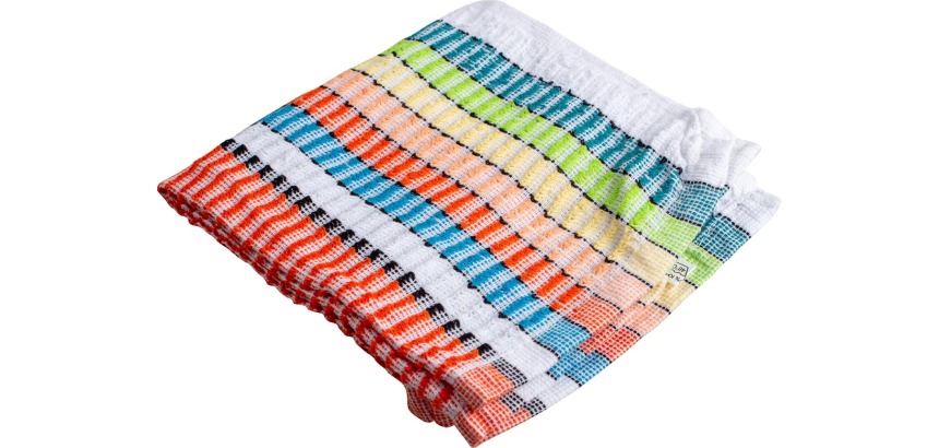 Lavettes vaiselles Tropical, ft 35 x 35 cm, paquet de 6 pièces