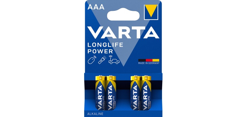 VARTA Longlife Power Battery 4x AAA