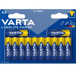 Varta pile Longlife Power AA, blister de 12 pièces