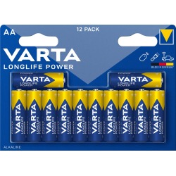 Varta pile Longlife Power AA, blister de 12 pièces