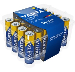 Varta pile Longlife Power AA, paquet de 24 pièces
