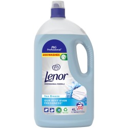 Lenor Professional adoucissant, fraîcheur brise marine, flacon de 4 l