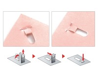 Plus agrafeuse sans agrafes, noir