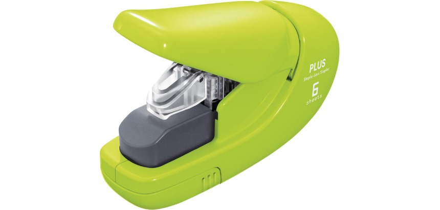Plus agrafeuse sans agrafes, vert