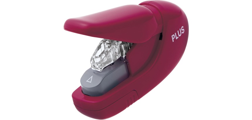 Plus nietloze nietmachine, wijnrood