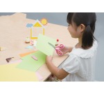 Schaar voor kinderen FITCURVE KIDS rond