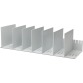 Paperflow sorteervak met 10 verstelbare tussenschotten, breedte 80,2 cm