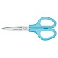 Plus FitCut Curve SMART schaar, 17,5 cm, blauw, op blister