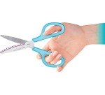 Plus FitCut Curve SMART ciseaux, 17,5 cm, bleu, sous blister