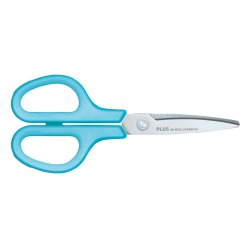 Plus FitCut Curve SMART schaar voor linkshandigen, 17,5 cm, blauw, op blister