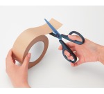 Plus FitCut Curve PREMIUM ciseaux, 17,5 cm, lames en titane, bleu, sous blister