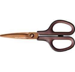 Plus FitCut Curve PREMIUM ciseaux, 17,5 cm, lames en titane, brun, sous blister