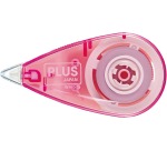 Plus correctieroller Mini Pastel, 6 m x 5 mm, display van 50 stuks in geassorteerde kleuren