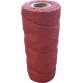 Ficelle de jute de 75 m, rouge