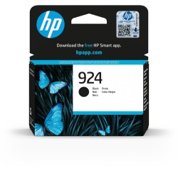HP cartouche d'encre 924, 500 pages, OEM 4K0U6NE, noir