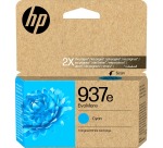 HP inktcartridge 937e, 1.650 pagina's, OEM 4S6W6NE, cyaan