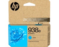 HP 938e Genuine Cyan Ink Cartridge EvoMore