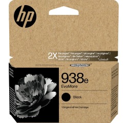 HP cartouche d'encre 938e, 3.100 pages, OEM 4S6Y2PE, noir