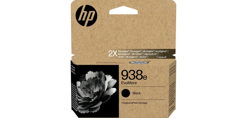HP cartouche d'encre 938e, 3.100 pages, OEM 4S6Y2PE, noir
