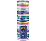 Bic Colours Decors, 4-kleurenbalpen, medium, klassieke inktkleuren, doos van 8 stuks